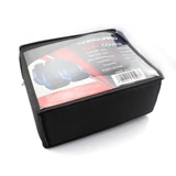 Kép 4/4 - Carguard HSA001 autós üléshuzat szett, kék-fekete, 9 db-os  
