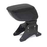 Kép 1/7 - Univerzális autós könyöklő tárolórekesszel, fekete