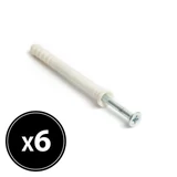 Kép 1/4 - Handy beütődűbel, 8x80mm, 6 db/csomag