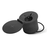Kép 2/6 - Rejtett, beépíthető konnektor + USB + Type-C + Vezeték nélküli töltő