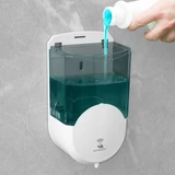 Kép 5/7 - Automata szappanadagoló, fali, füst üveg, 600ml