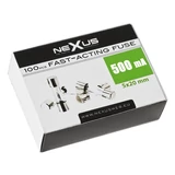 Kép 2/2 - Gyors biztosíték, 500mA