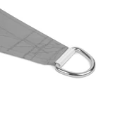 Kép 2/5 - Napvitorla, háromszög alakú, 160g/m², 3x3x3m, szürke