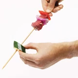 Kép 2/3 - Bambusz nyárs, hústű, 30cm, 100 db/csomag