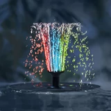 Kép 2/4 - Szolár szökőkút, akkumulátorral, 6 db RGB LED-del