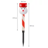 Kép 2/4 - LED-es szolár lámpa, hóember