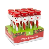 Kép 3/4 - LED-es szolár lámpa, hóember