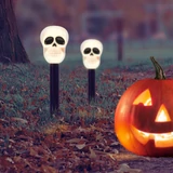 Kép 3/5 - Led-es szolár lámpa, halloween-koponya