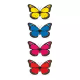 Kép 2/4 - Szolár pillangó repkedő mozgással 4 színben