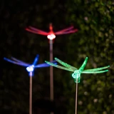 Kép 3/5 - RGB LED-es szolár lámpa, szitakötő