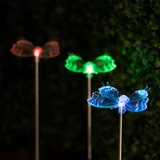 Kép 2/4 - RGB LED-es szolár lámpa, pillangó