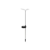 Kép 1/4 - RGB LED-es szolár lámpa, pillangó