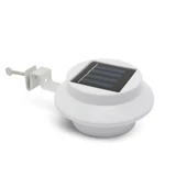 Kép 1/5 - Szolár ereszcsatorna-kerítés fény, 3 LED-del, fehér