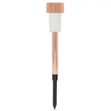 Kép 1/4 - LED-es kültéri szolár lámpa, roséarany