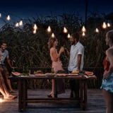 Kép 5/5 - Szolár LED fényfüzér, villanykörte design, 30 LED, 180cm