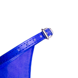 Kép 2/2 - Nyakörv kendő, kék, 34x1cm 