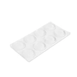 Kép 2/3 - Family ajtóütköző szett, öntapadós, átlátszó, 18mm, 8 db/csomag