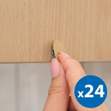 Kép 1/3 - Family csavartakaró szett,  tölgy, 13mm, 24 db/csomag