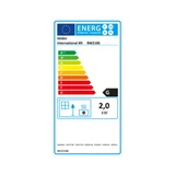 Kép 4/5 - Fali hősugárzó, 1000/2000W, LED kijelző, fehér, 230V
