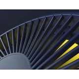 Kép 4/5 - USB mini ventilátor, 18cm, fekete