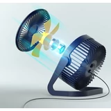Kép 2/5 - USB mini ventilátor, 18cm, fekete