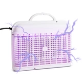 Kép 2/3 - Felakasztható UV rovarcsapda, fehér, 230V