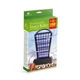 Kép 4/4 - Asztali UV rovarcsapda, akkumulátoros és USB-s, fekete