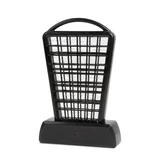 Kép 1/4 - Asztali UV rovarcsapda, akkumulátoros és USB-s, fekete