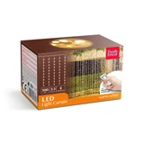 Kép 5/5 - Family fényfüggöny LED-del, távírányatós, melegfehér , 230V, 300db, 3x3m 