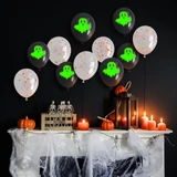 Kép 3/3 - Halloween-i lufi szett, foszforeszkáló, 6 db/csomag