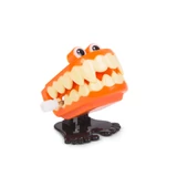 Kép 3/5 - Halloween-i felhúzható ugráló fogsor szörny, 2 féle, 5cm 