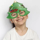 Kép 3/3 - Family party szemüveg karácsonyfa mintával