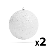 Kép 1/2 - Family dekor hógömb, akasztható, 10cm, 2 db/csomag