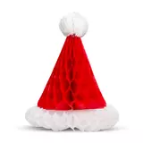 Kép 1/4 - Family karácsonyi dekor, 3D, papír, mikulássapka lampion