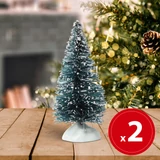 Kép 4/4 - Family mini dekor műfenyő, havas, 7,6 cm, 2 db/csomag