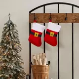 Kép 3/3 - Family karácsonyi mini mikulás csizma akasztóval, 17x12cm
