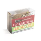 Kép 2/3 - Family LED fényfüzér, hóember, 10 LED, melegfehér, 2xAA, 1,2 m