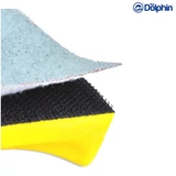 Kép 3/4 - Blue Dolphin kézi tépőzáras csiszolófelfogó szett, téglalap, 70x125mm