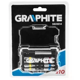 Kép 2/3 - Graphite csavarbehajtó bit készlet, 25mm, 10 darabos