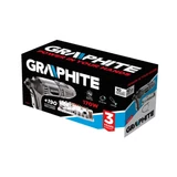 Kép 5/5 - Graphite fúró- és csiszológép, 190db kiegészítővel, 170W