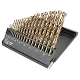 Kép 1/2 - Graphite fémcsigafúró, HSS-Cobalt, 1.0-10.0mm, 19részes