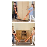 Kép 2/4 - Handy 55710B bútorszállító heveder, csuklópánttal, hátpánttal, max 150kg