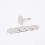 Kép 2/2 - Handy 10125-05 vágókorong szett panelfúróhoz, fém, 6db-os