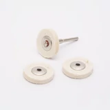 Kép 2/2 - Handy 10125-10 polírfilc szett panelfúróhoz, 4db-os