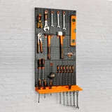 Kép 2/4 - Handy 10944B fali rendszerező és szerszámtartó, 50x33cm, 3db