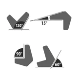 Kép 2/4 - Handy hegesztő munkadarabtartó mágnes, 83x94x16mm, 9kg