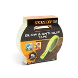 Kép 4/4 - Handy 11087D csúszásmentes ragasztószalag, 5mx25mm, foszforeszkáló