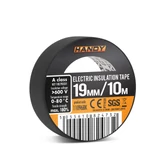 Kép 3/3 - Handy 11096BK szigetelőszalag, 0.13x19mmx10m, fekete