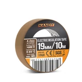 Kép 3/3 - Handy 11096BR szigetelőszalag, 0.13x19mmx10m, barna