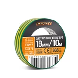 Kép 3/3 - Handy 11096X szigetelőszalag, 0.13x19mmx10m, zöld/sárga